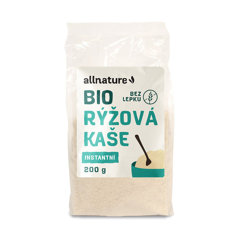 Allnature Bezlepková ryžová kaša Bio 200 g