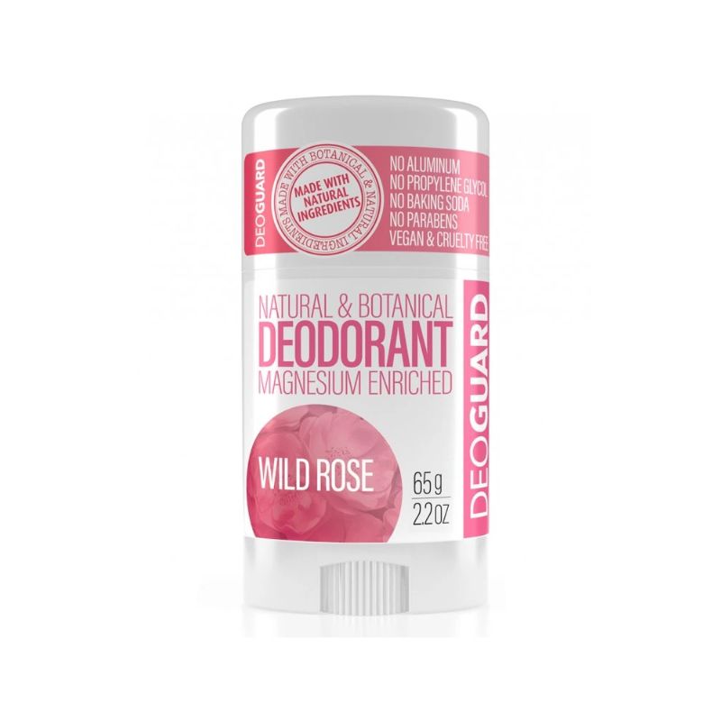 DEOGUARD Prírodný Tuhý deodorant Ruža 65g