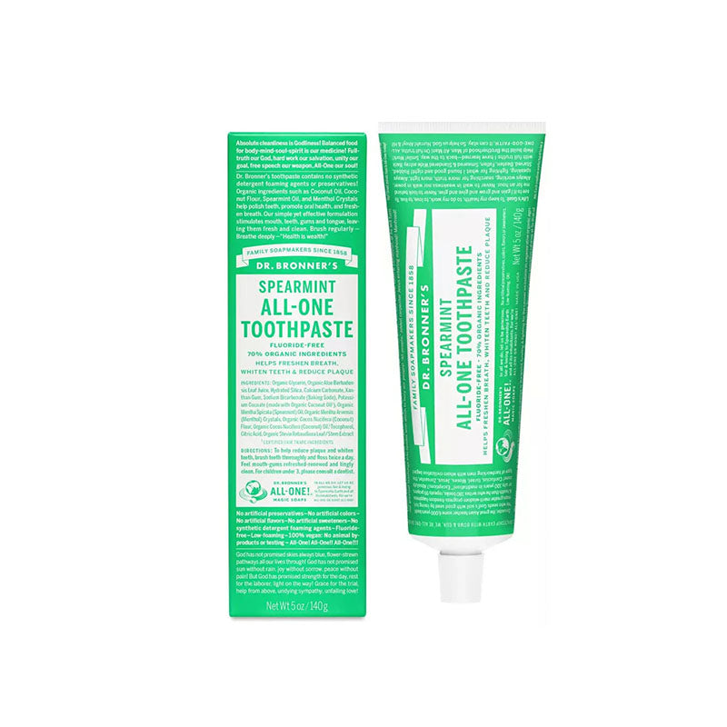 Dr. Bronner’s zubná pasta Spearmint 105 ml