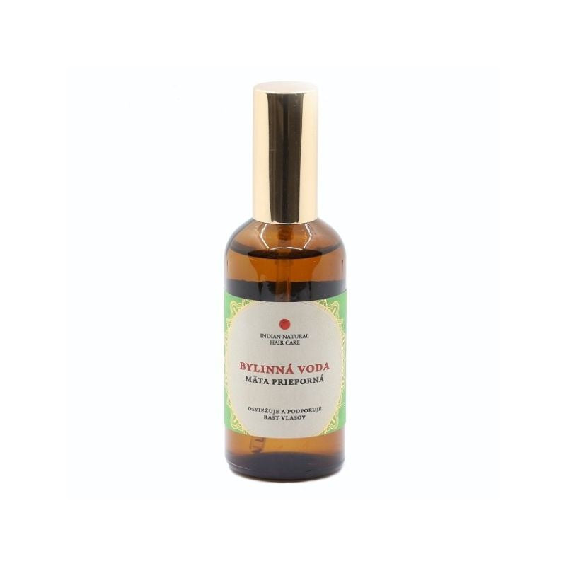 Indian natural hair care Bylinná voda z mäty priepornej 100 ml