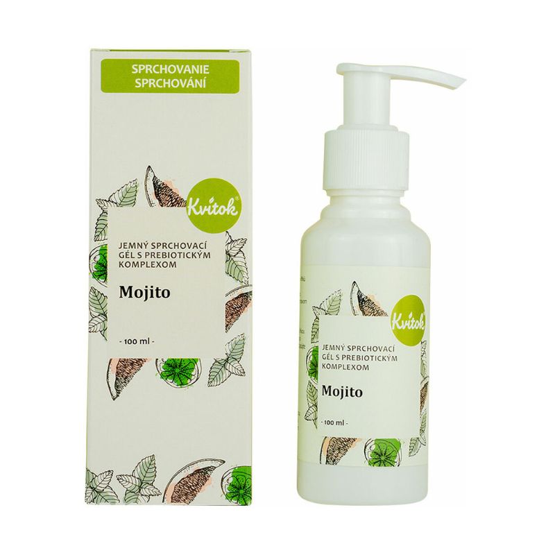 Kvitok Sprchovací gél s prebiotickým komplexom Mojito 100 ml