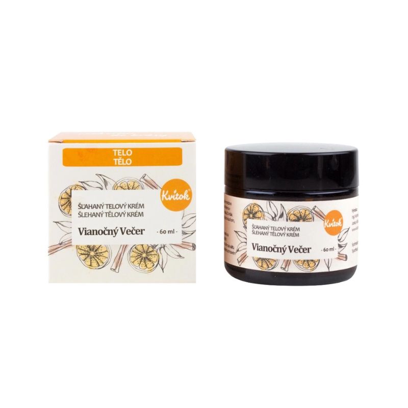 Kvitok Šľahaný telový krém Vianočný večer 60 ml