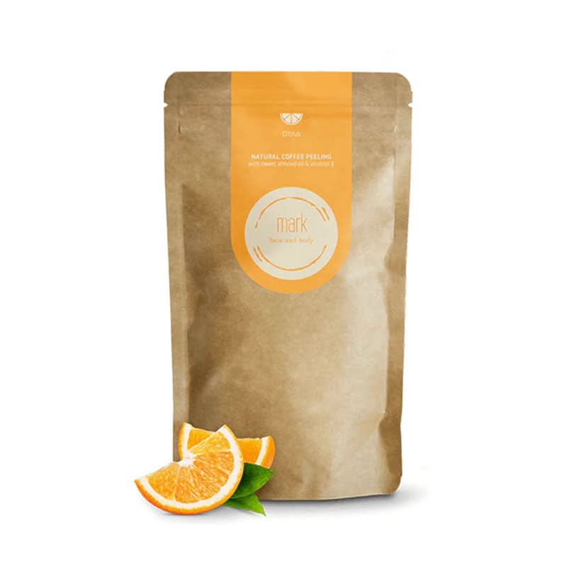 MARK Kávový píling Citrus 100g