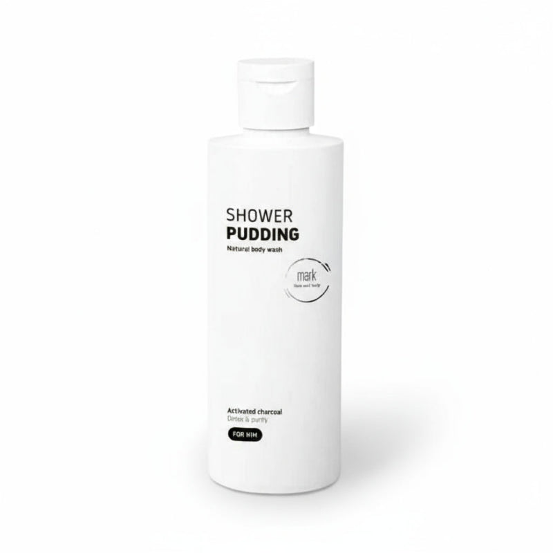 MARK Sprchový puding s aktívnym uhlím for him 200ml