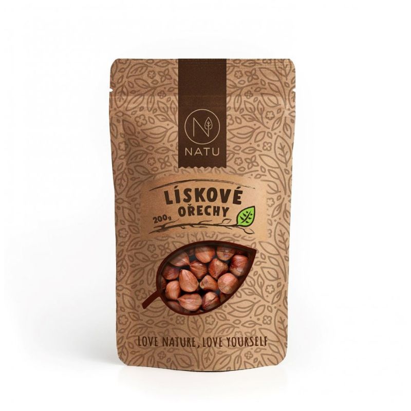 NATU Lieskové orechy 200 g
