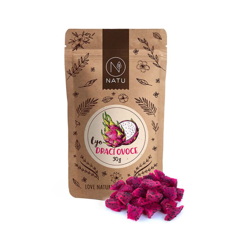 NATU Lyofilizované Dračie ovocie 30 g