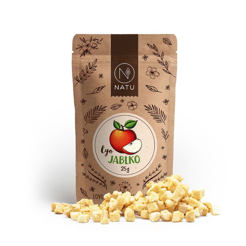 NATU Lyofilizované Jablko 25 g