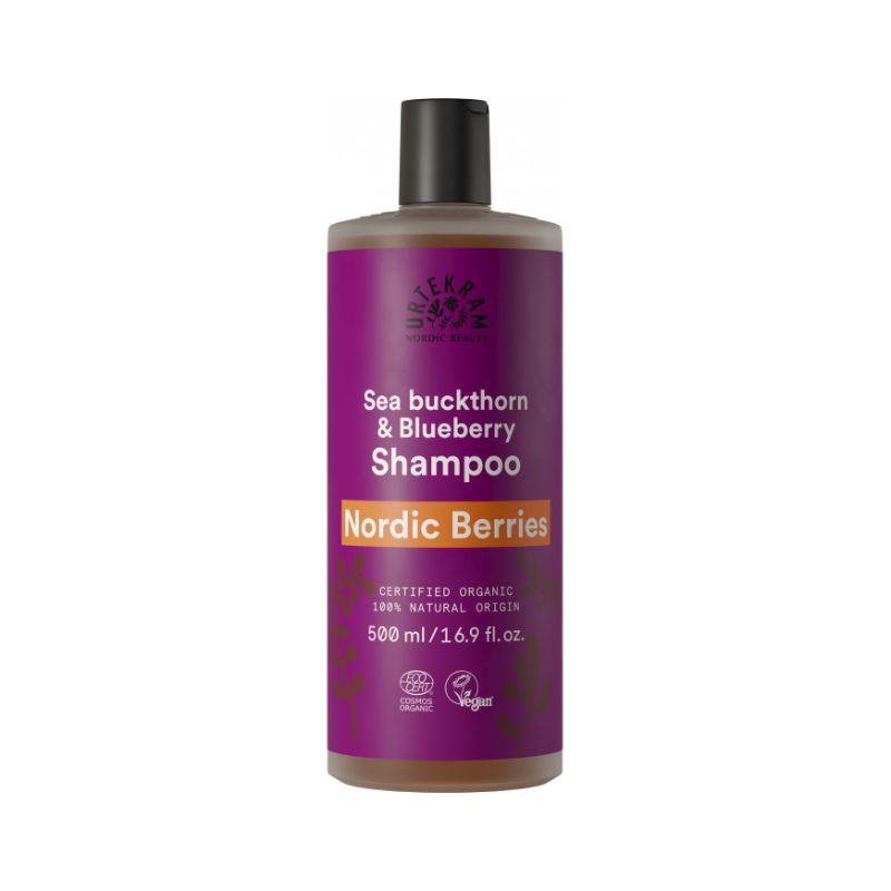 Urtekram BIO šampón Nordic Berries na poškodené vlasy 500 ml