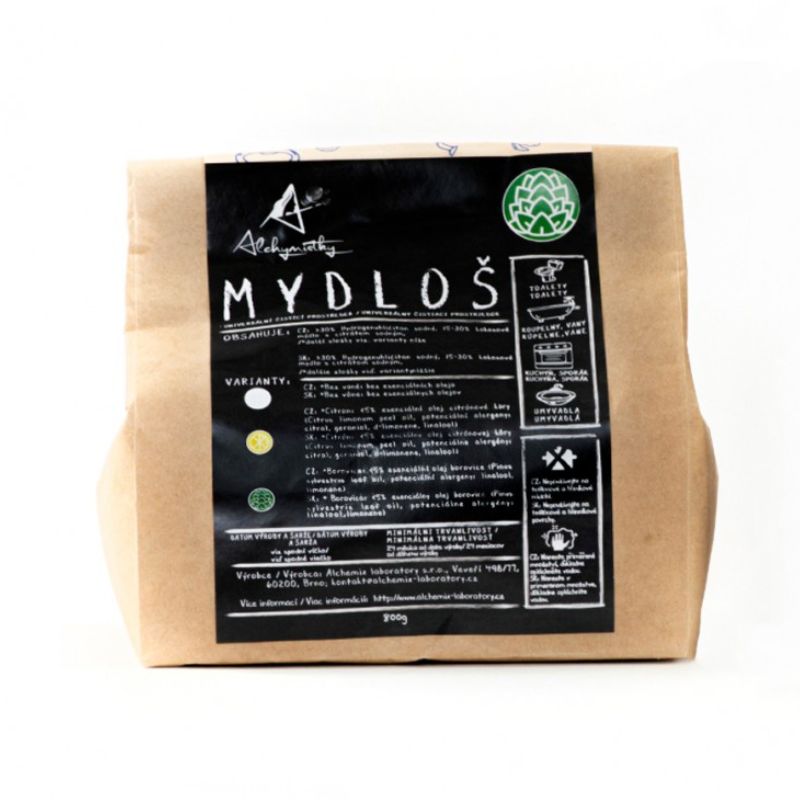 Alchymistky Mydloš s vôňou Borovice, náhradná náplň 800 g