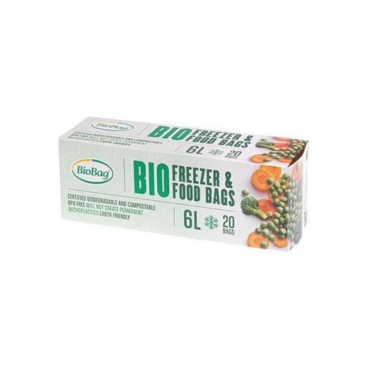 Biobag Vrecká na mrazenie potravín 6l 20ks