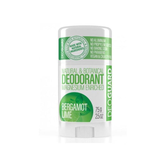 DEOGUARD Prírodný Tuhý deodorant Bergamot Limetka 65g