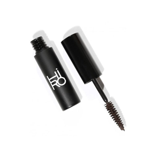 Hiro Cosmetics Vegan riasenka tmavohnedá 7,5 ml