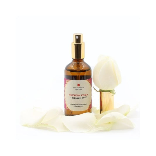 Indian natural hair care Ružová voda z bielych ruží 100 ml