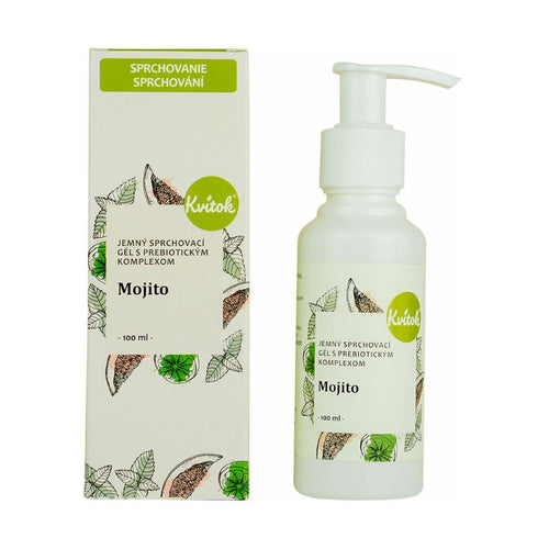 Kvitok Sprchovací gél s prebiotickým komplexom Mojito 100 ml