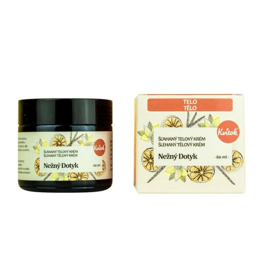 Kvitok Šľahaný telový krém Nežný dotyk 60 ml