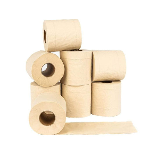 Pandoo Bambusový toaletný papier 3-vrstvový – balenie 8 ks