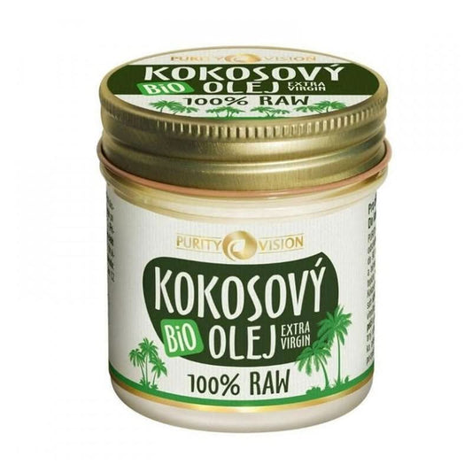 Purity vision Raw bio kokosový olej 120 ml