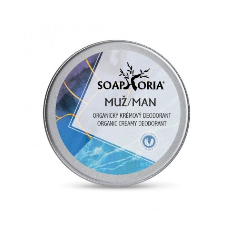 Soaphoria Organický krémový deodorant Muž 50 ml