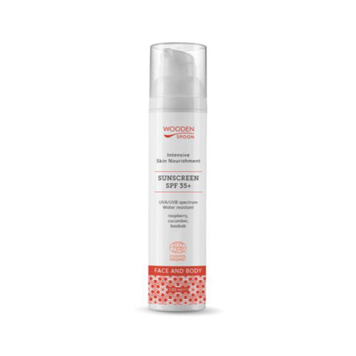 Wooden Spoon Opaľovacie mlieko na telo a tvár SPF 35+ 100ml