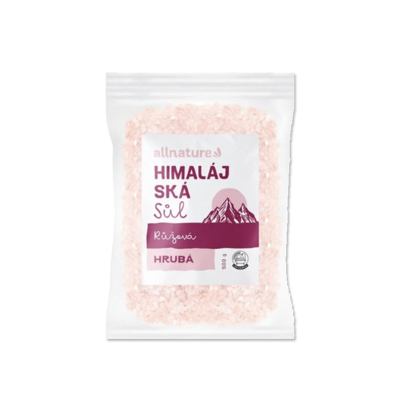 Allnature Himalájska soľ ružová jemná 500 g DARČEK